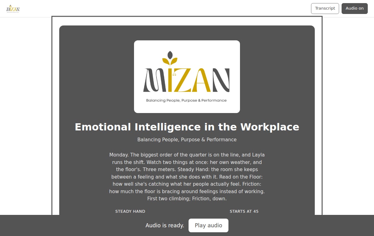 Emotional Intelligence in the Workplace — course preview