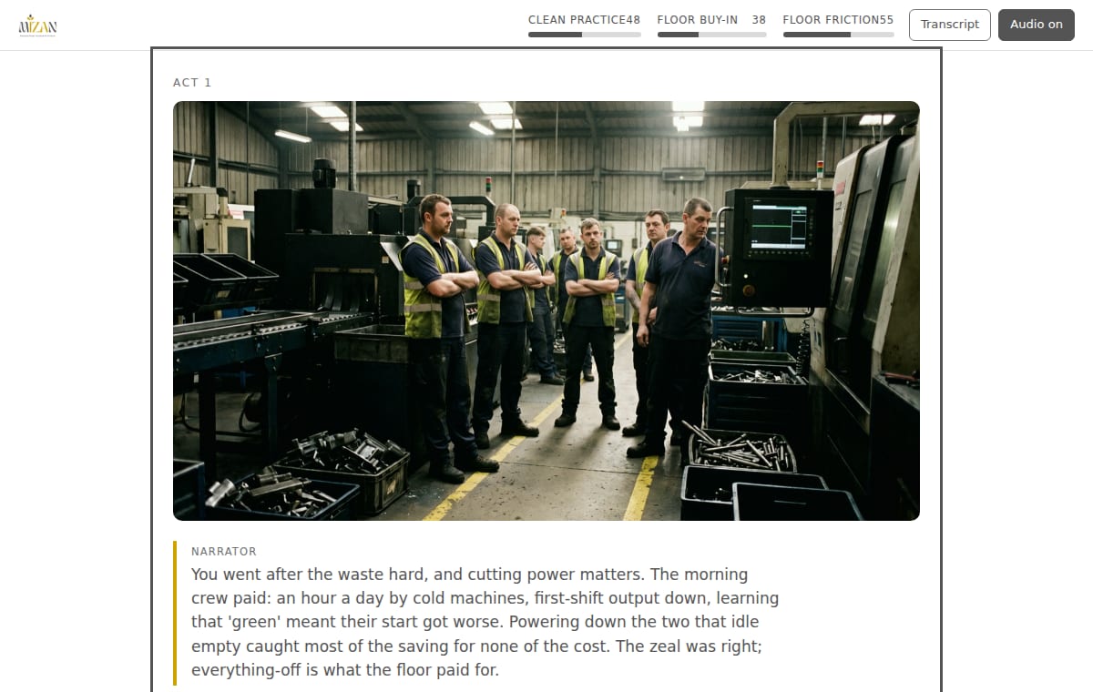 Environmental Awareness in the Workplace — screen 4