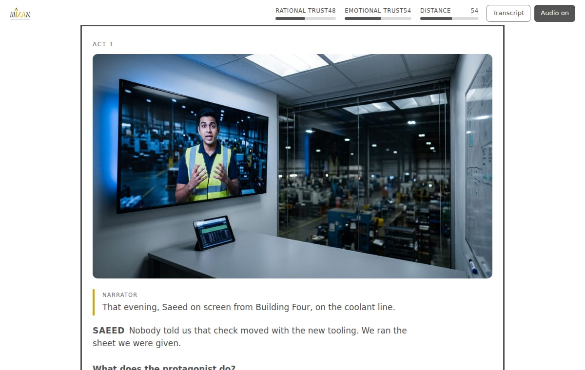 Building Trust in the Workplace — screen 3